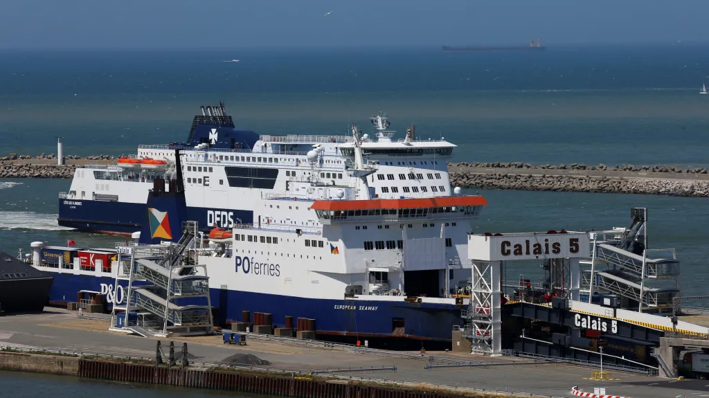 Přístav v Calais