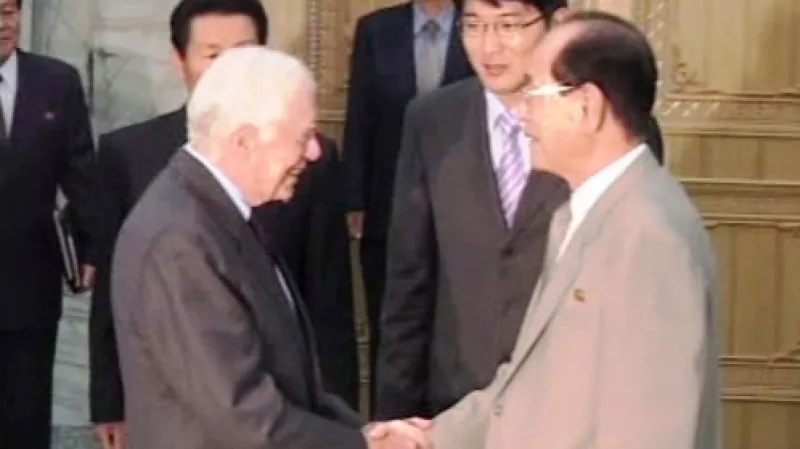 Jimmy Carter a Kim Jong-nam