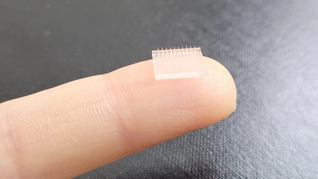 Vakcinační nástroj vytištěný na 3D tiskárně