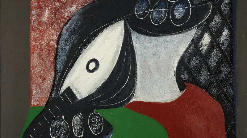 Emil Filla / Zátiší s ovocem a mandolínou (1935)