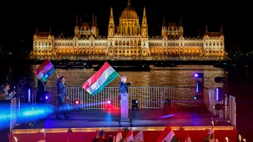 Projev předsedy Tiszy Pétera Magyara