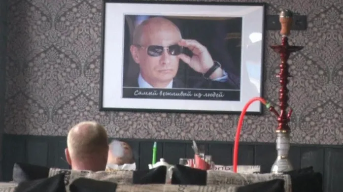 Kavárna zasvěcená Putinovi a Rusku