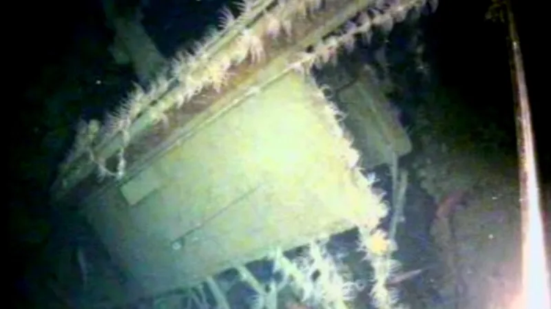 Nalezená australská ponorka