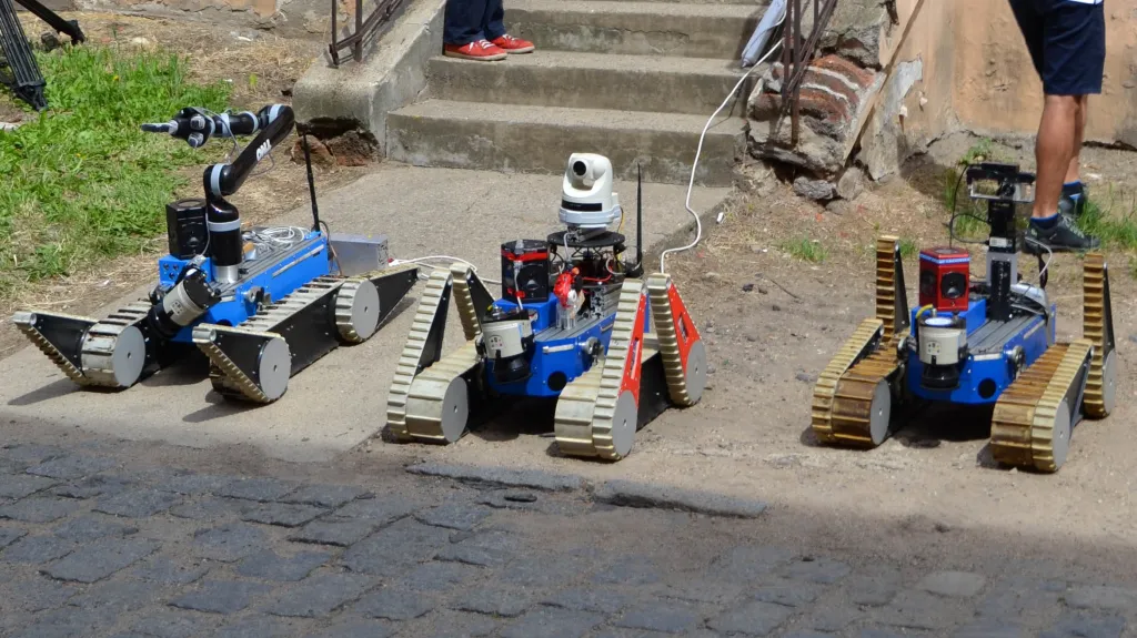 Mobilní robot TRADR