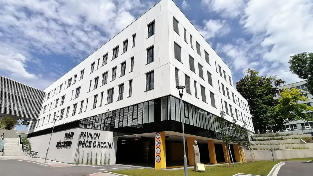 Pavilon péče o rodinu v pelhřimovské nemocnici