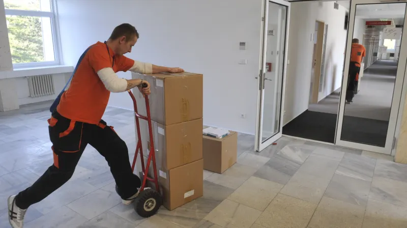 Stěhování karvinského magistrátu