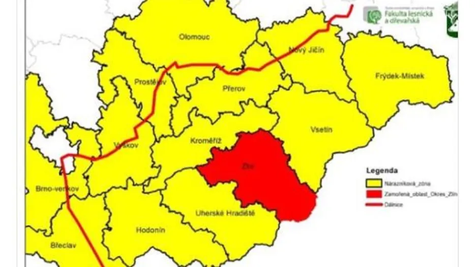 Oblast, kde začnou platit mimořádná opatření