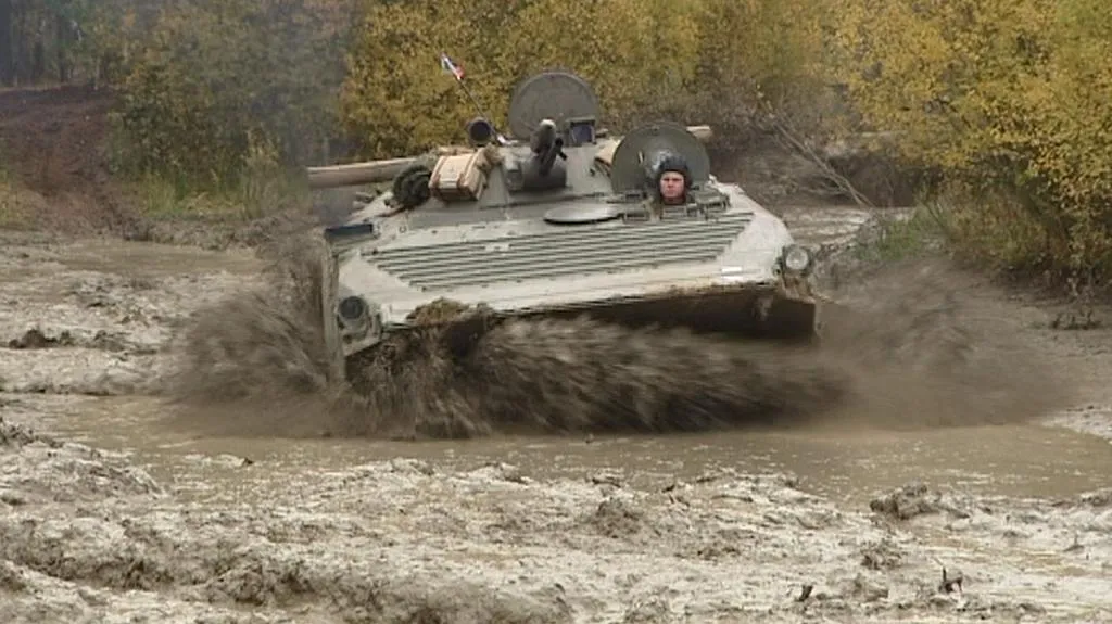 Nasazení tanků v lokalitě Plachta