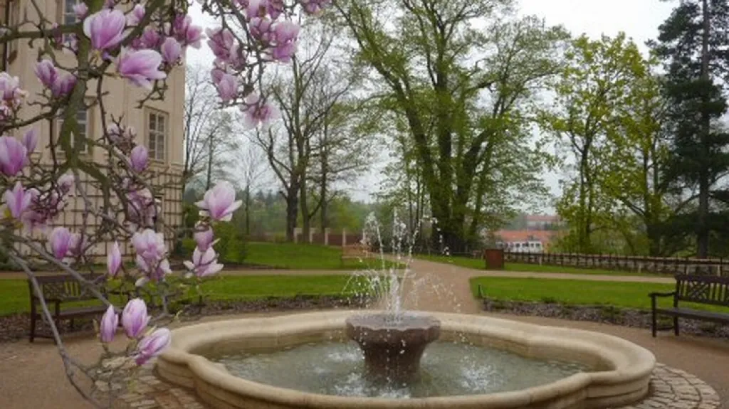 Z parku v Mníšku pod Brdy