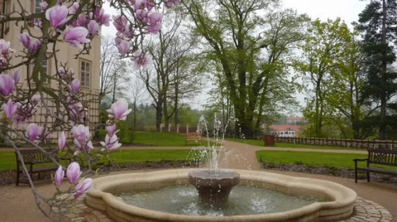 Z parku v Mníšku pod Brdy