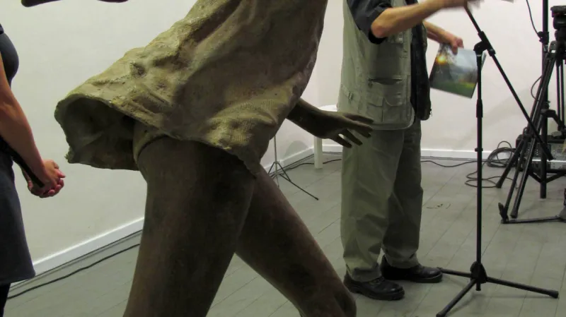 Utíkající dívka Kurta Gebauera