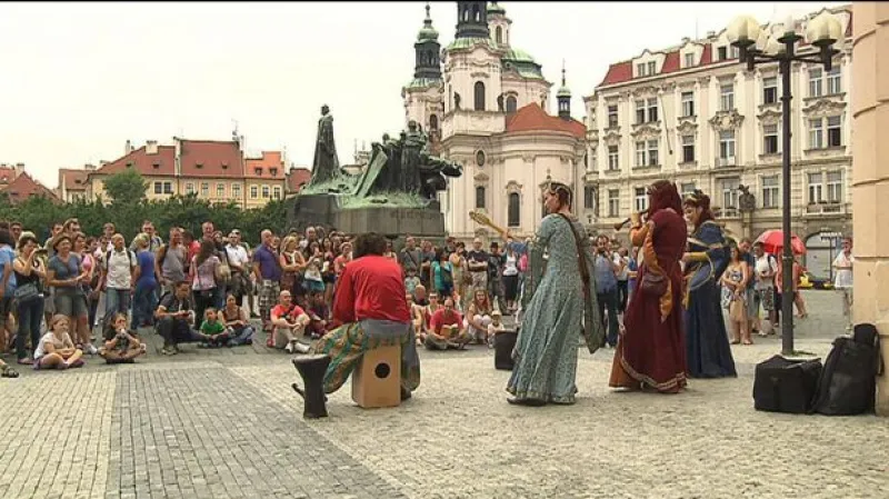 Reportáž P. Meškána o pouličním umění