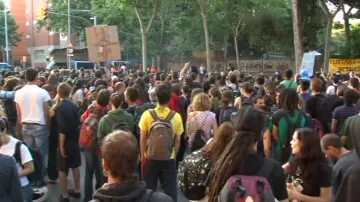 Pouliční protesty ve Španělsku
