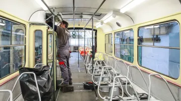 Renovace tramvaje K2 pro pražský dopravní podnik