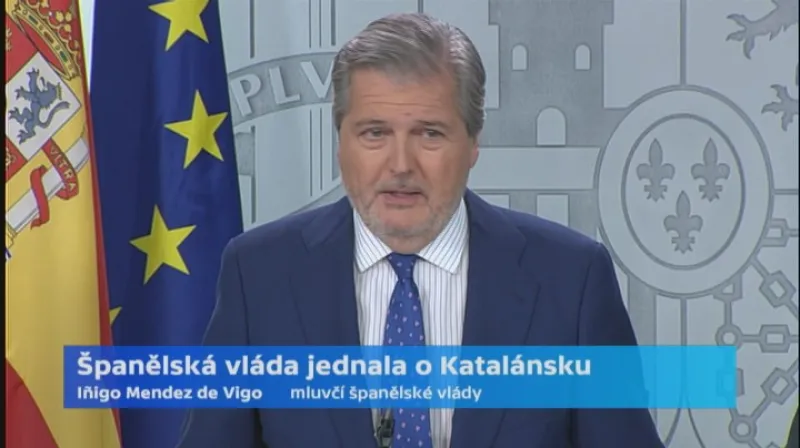 TK španělské vlády po jednání o situaci v Katalánsku