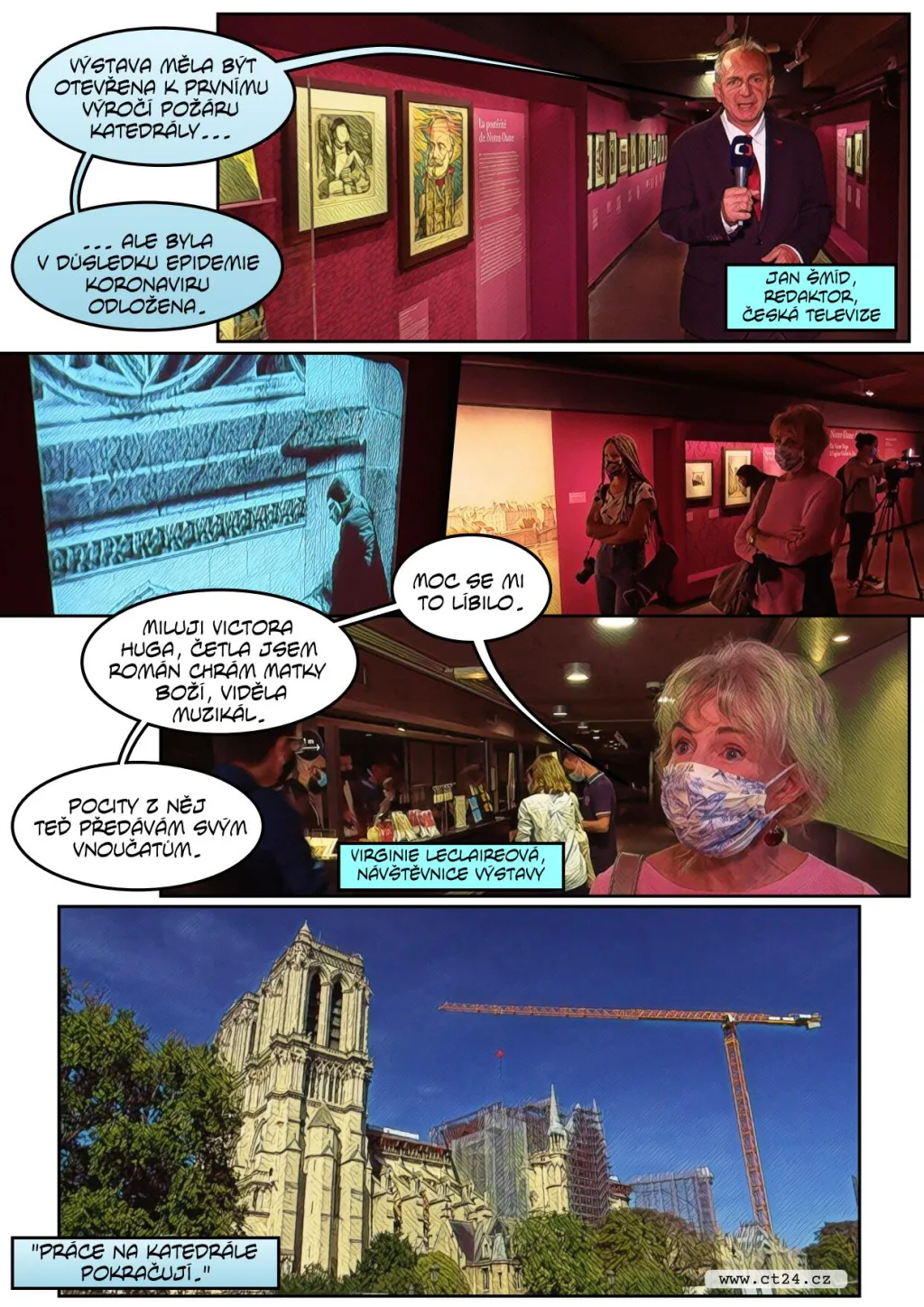 Notre-Dame se otevřela velkou výstavou