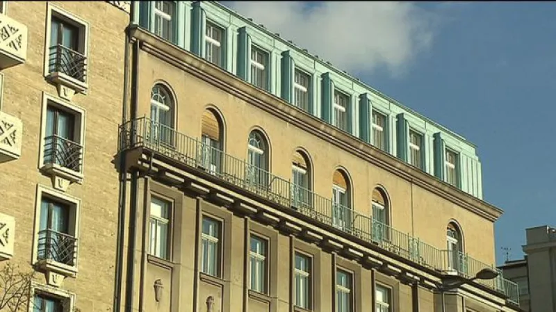 Demostrace proti demolici domu na Václavském náměstí