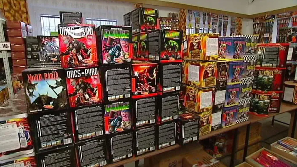 Specializované obchod se zábavní pyrotechnikou