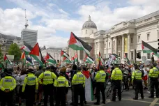 Část organizátorů pochodů pro Gazu označily britské tajné služby za teroristy