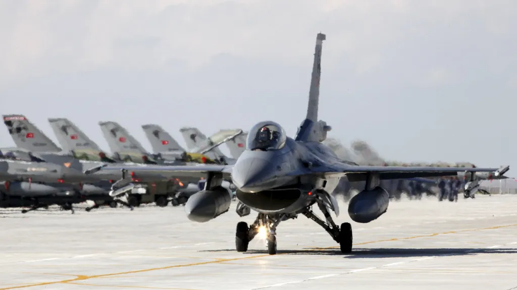 F-16 tureckého letectva