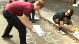 Demonstrace na podporu íránské opozice