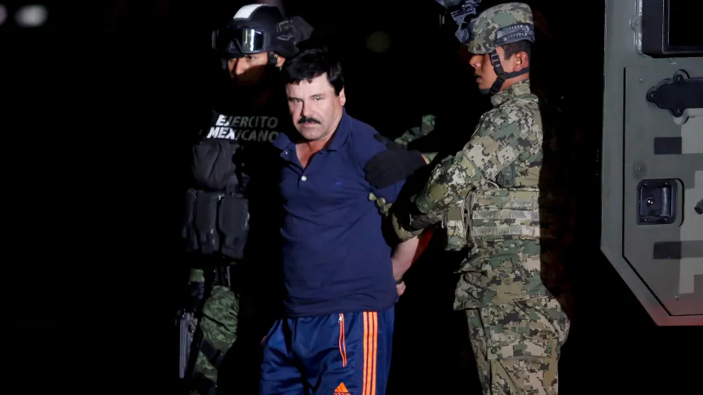 Převoz Joaquina Guzmána