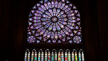 Požár vážně ohrozil tři rozety z 13. století, které se vyjímaly na hlavních portálech katedrály. Katastrofu s jistotou přečkalo okno na severní fasádě. I zbylé dvě by se ale mělo podařit zachránit, uvedl pro CNN pařížský arcibiskup. Dvě největší rozety, severní a jižní, mají průměr 13 metrů a skládají se z 84 skleněných panelů.