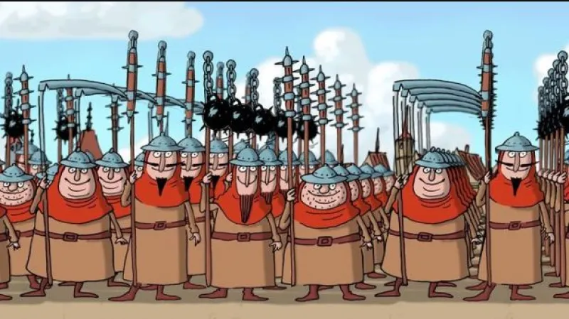 Do kin vstupuje animovaný film Husiti