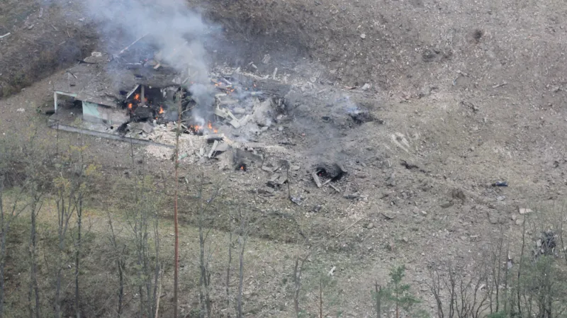 Ze skladu munice nezůstalo takřka nic