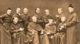 Gregor Johann Mendel s dalšími augistiniány