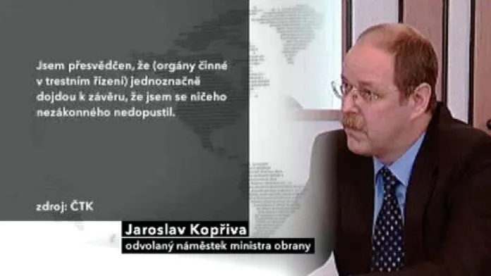 Vyjádření Jaroslava Kopřivy