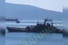 Loď poškozená v Novorossijsku je chloubou ruské výsadkové brigády. Za útokem zřejmě stojí Ukrajinci