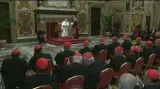 Papež promluvil ke kardinálům