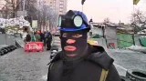 Ukrajinský demonstrant