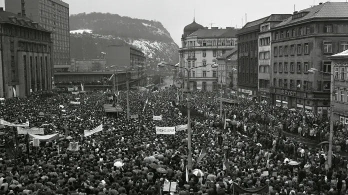 Ústí nad Labem - 27. 11. 1989