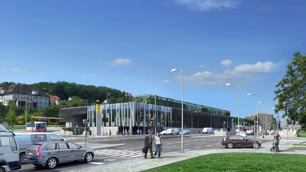 Vizualizace veleslavínského terminálu z roku 2011
