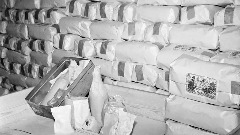 Vánoční potravinové balíčky