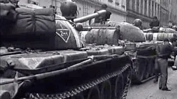 Tanky v Praze v srpnu 1968