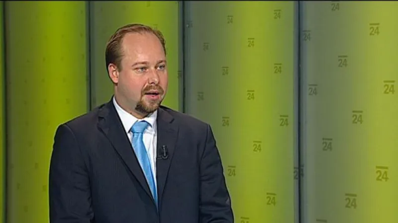 Jeroným Tejc ve Studiu ČT24