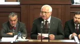 Projev Václava Klause ve sněmovně