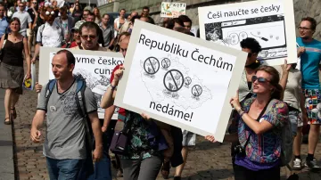 Pochod proti Čechům