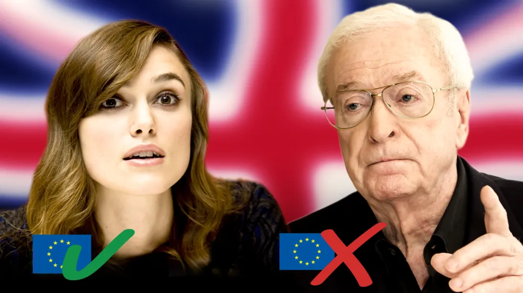 Keira Knightley a Michael Caine