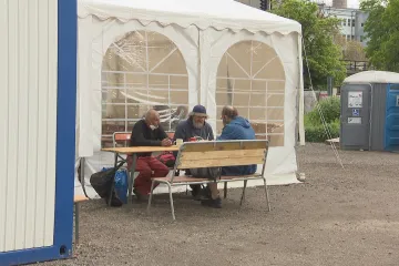 Centrum v brněnské Vlhké ulici nabízí lidem bez domova zázemí i pomoc při závislosti na alkoholu