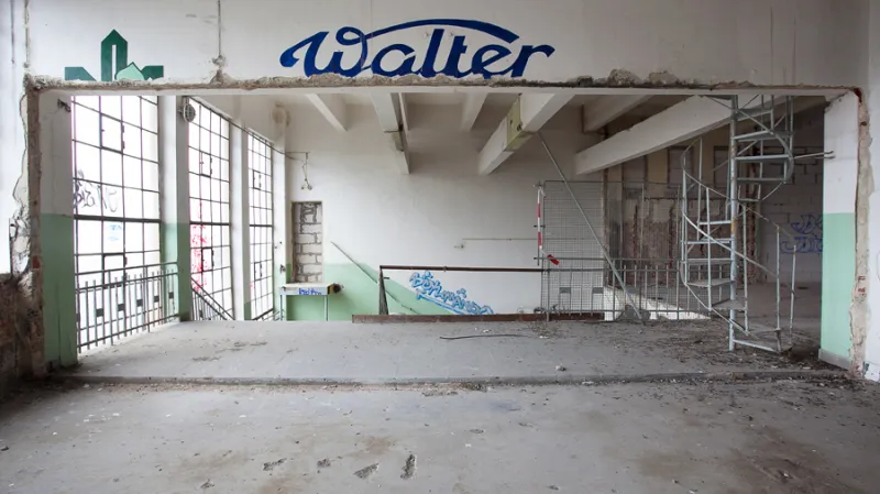 Bývalá továrna Waltrovka v pražských Jinonicích