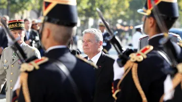 Prezident Gauck na návštěvě Francie