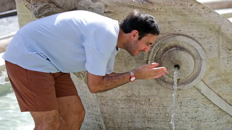 Výheň na jihu Evropy