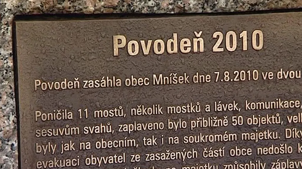 Povodeň v Mníšku