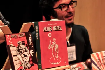 Bonjour! Francouzsky mluvící Alois Nebel zdraví z festivalu komiksu