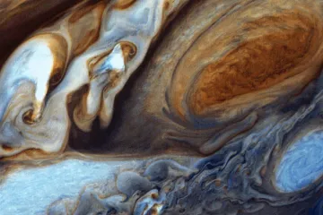 Rudá skvrna na Jupiteru se „třese jako sulc“, odhalil Hubbleův teleskop
