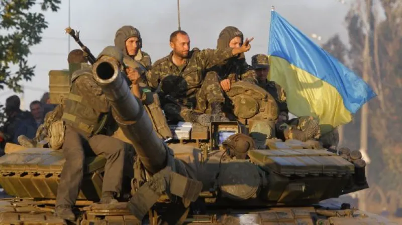 Příměří funguje, shodli se Putin s Porošenkem